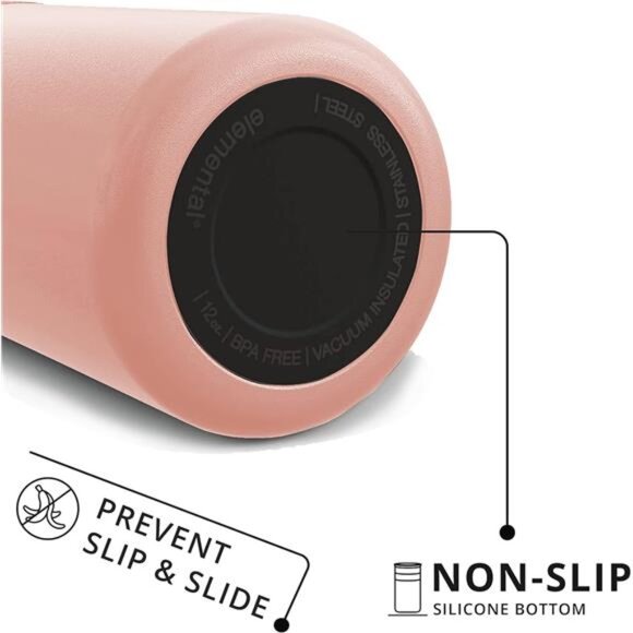 Elemental Artisan Insulated Tumbler, Triple Wall Coffee Travel Mug, Reusable - Picture 4 of 7